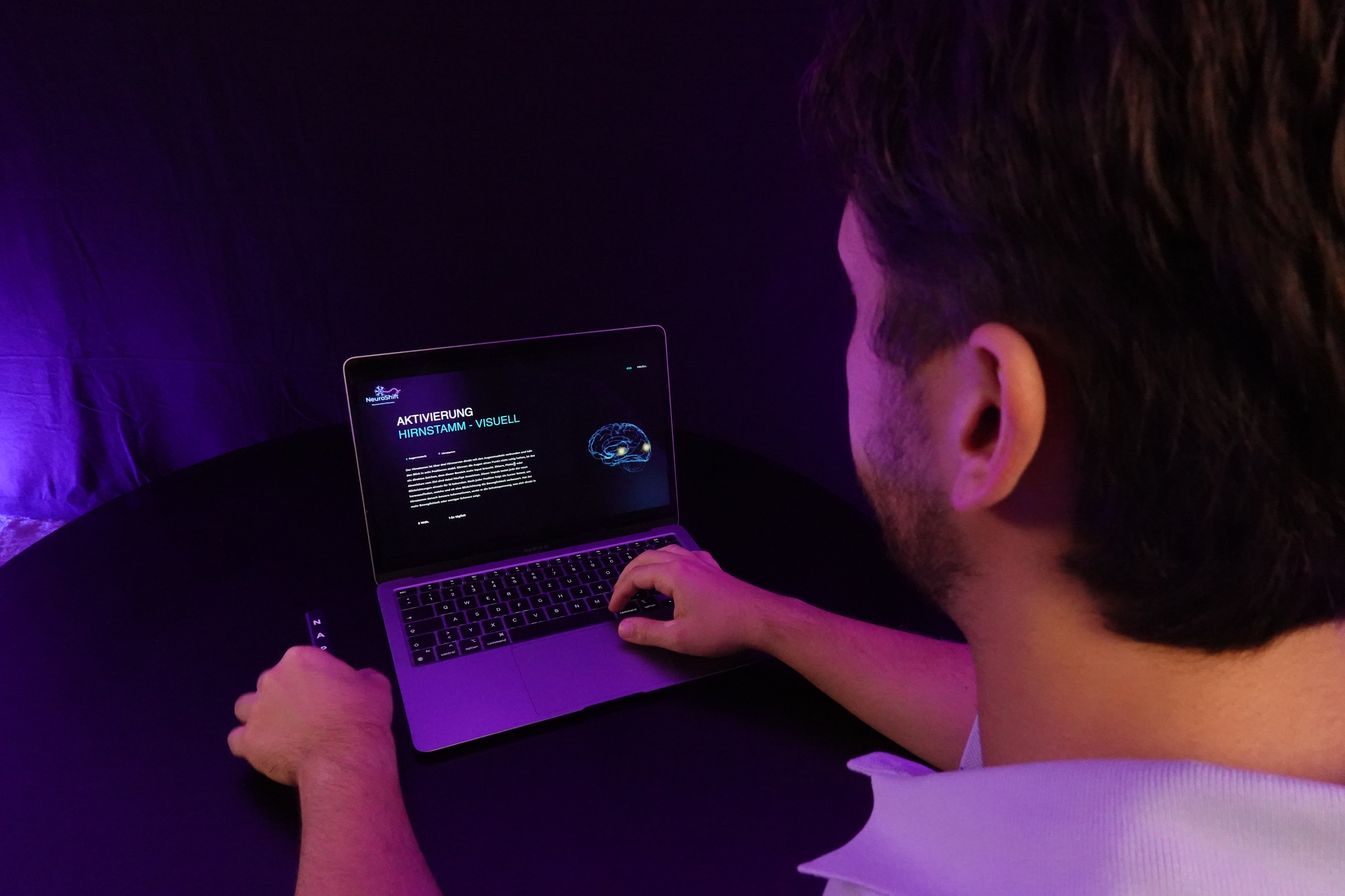 Jean-Michel Stiller mit NeuroShift Programm